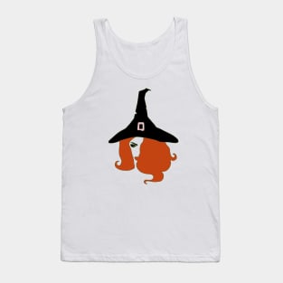 Red Haired Witch Tank Top